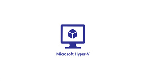 yüksek çözünürlüklü microsoft hyper-v logosu