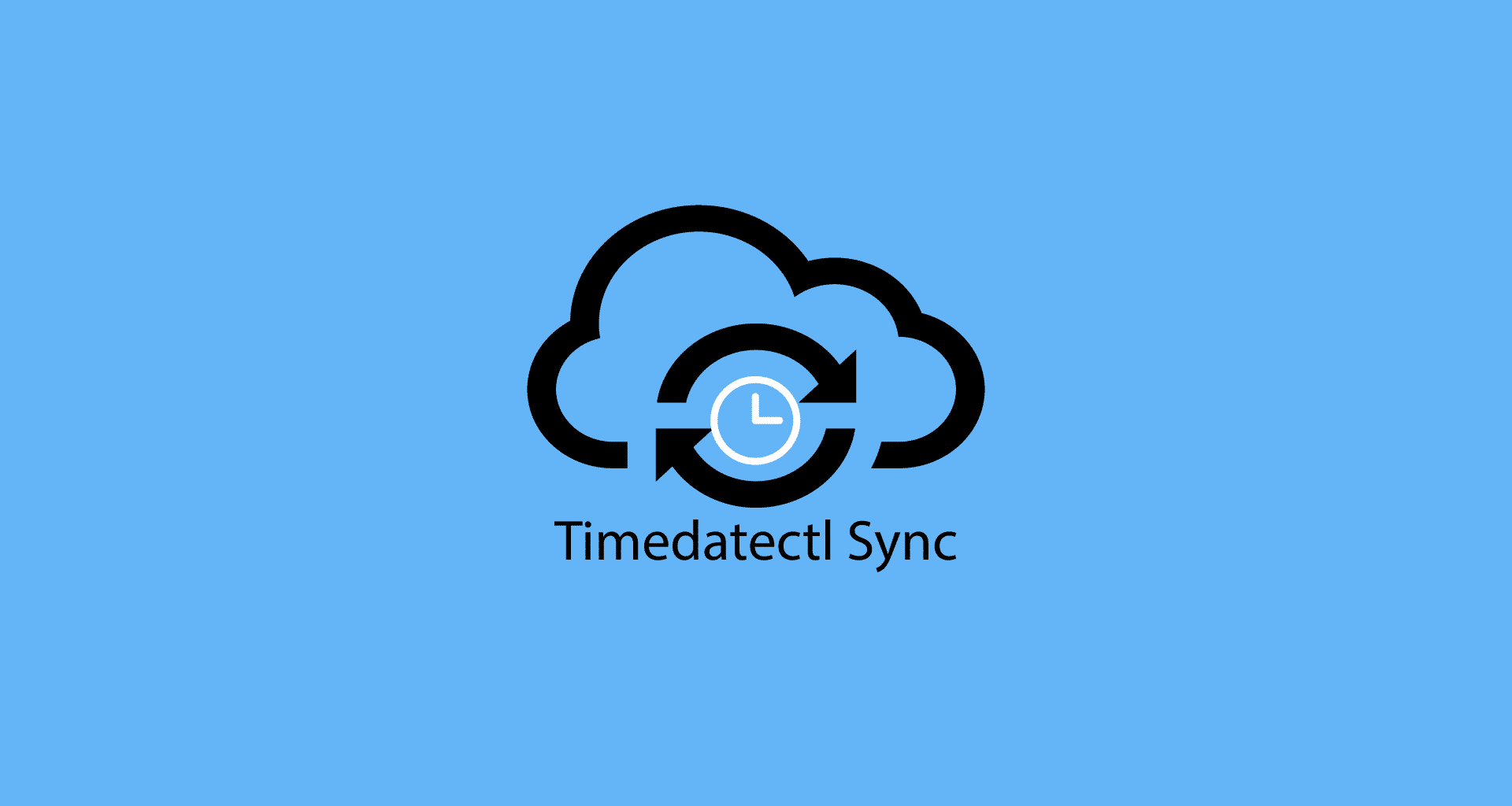 timedatectl logo tasarım görseli