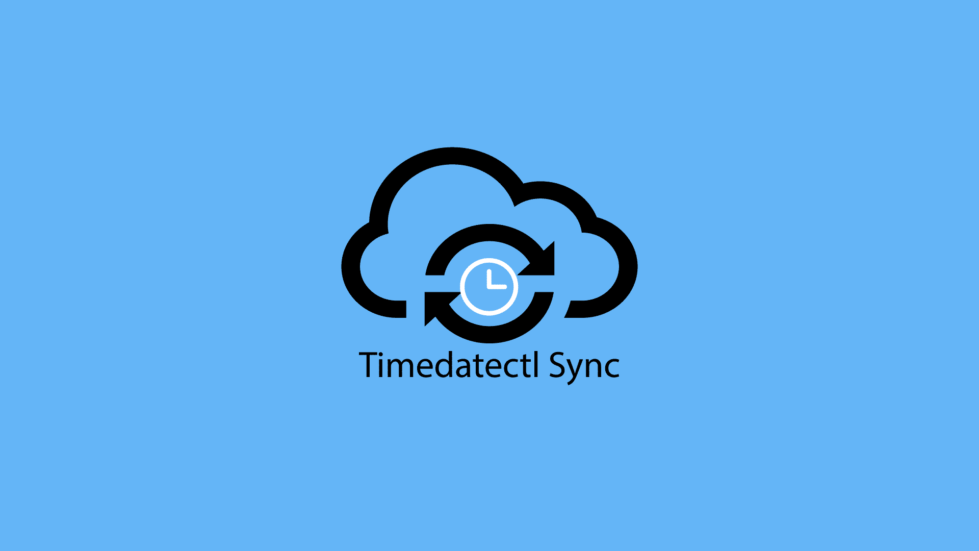 timedatectl logo tasarım görseli