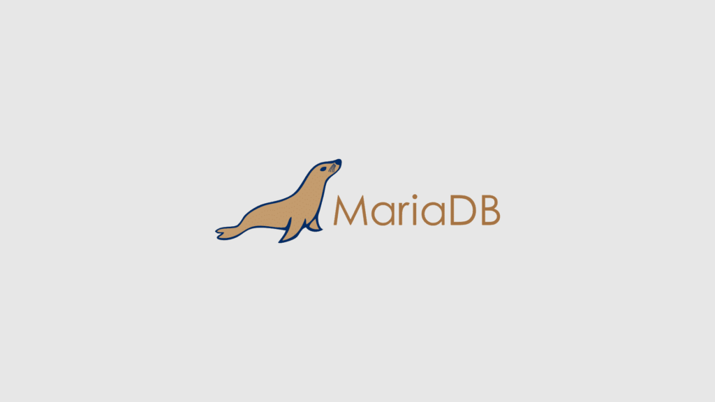 yüksek çözünürlüklü mariadb logosu