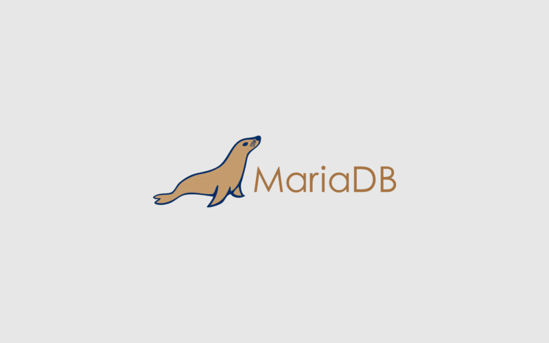 yüksek çözünürlüklü mariadb logosu