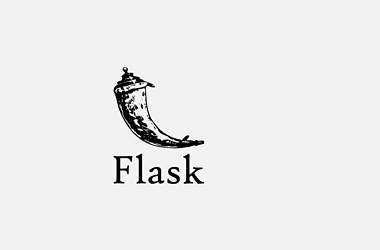 yüksek çözünürlüklü flask logosu