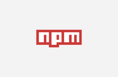 yüksek çözünürlüklü nodejs npm logosu