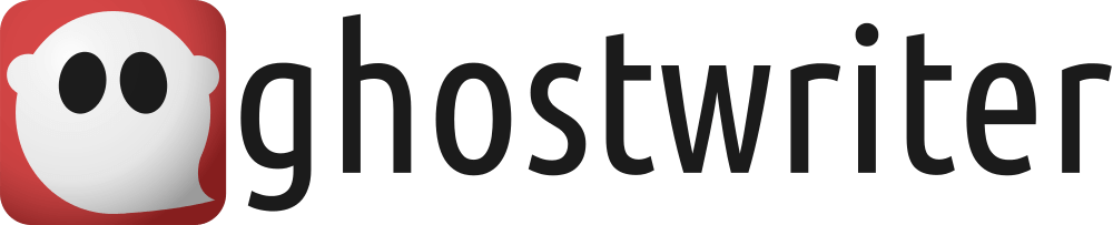 ghostwriter logosu, en iyi markdown editörleri 2019