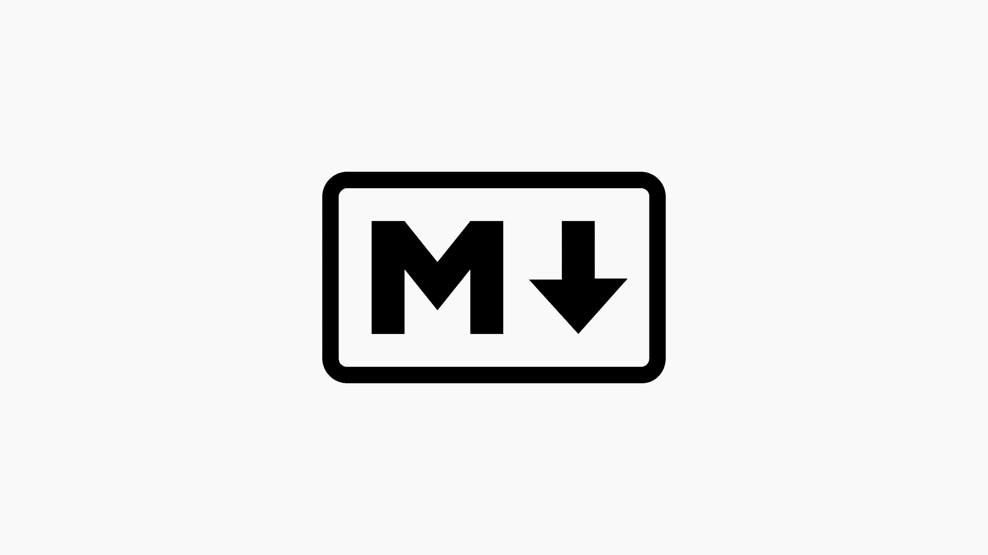 yüksek çözünürlüklü markdown logo, markdown nedir, en çok kullanılan markdown editörleri