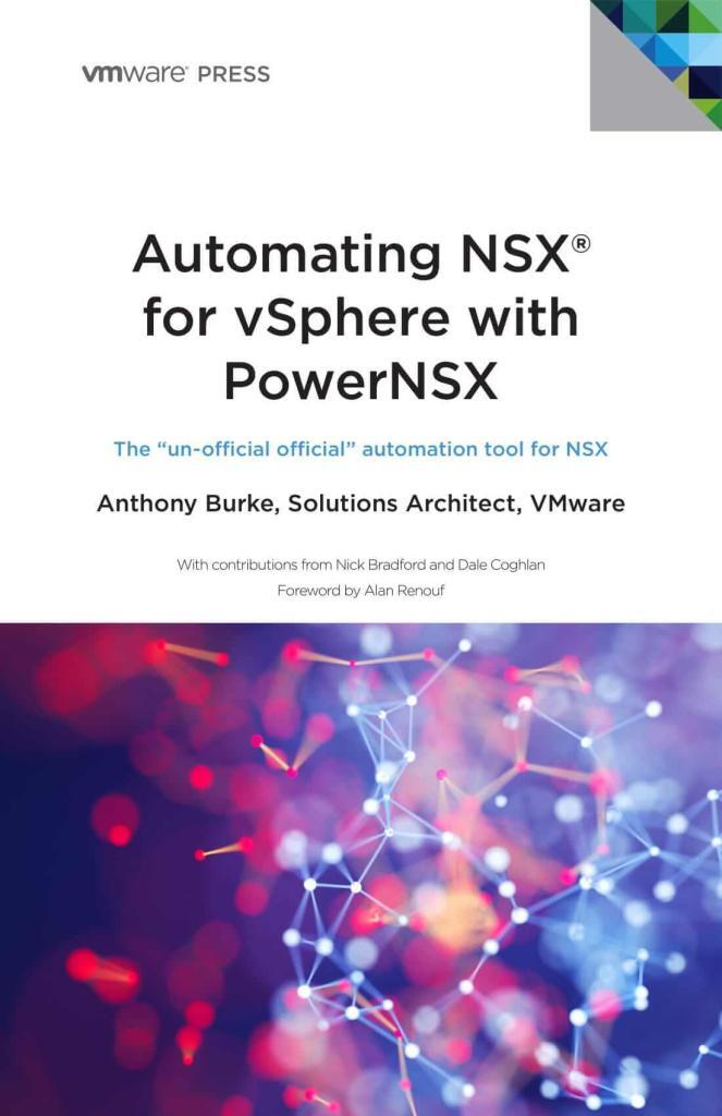 Automating NSX for vSphere with PowerNSX kitabı , vmware nsx kitap ana sayfa