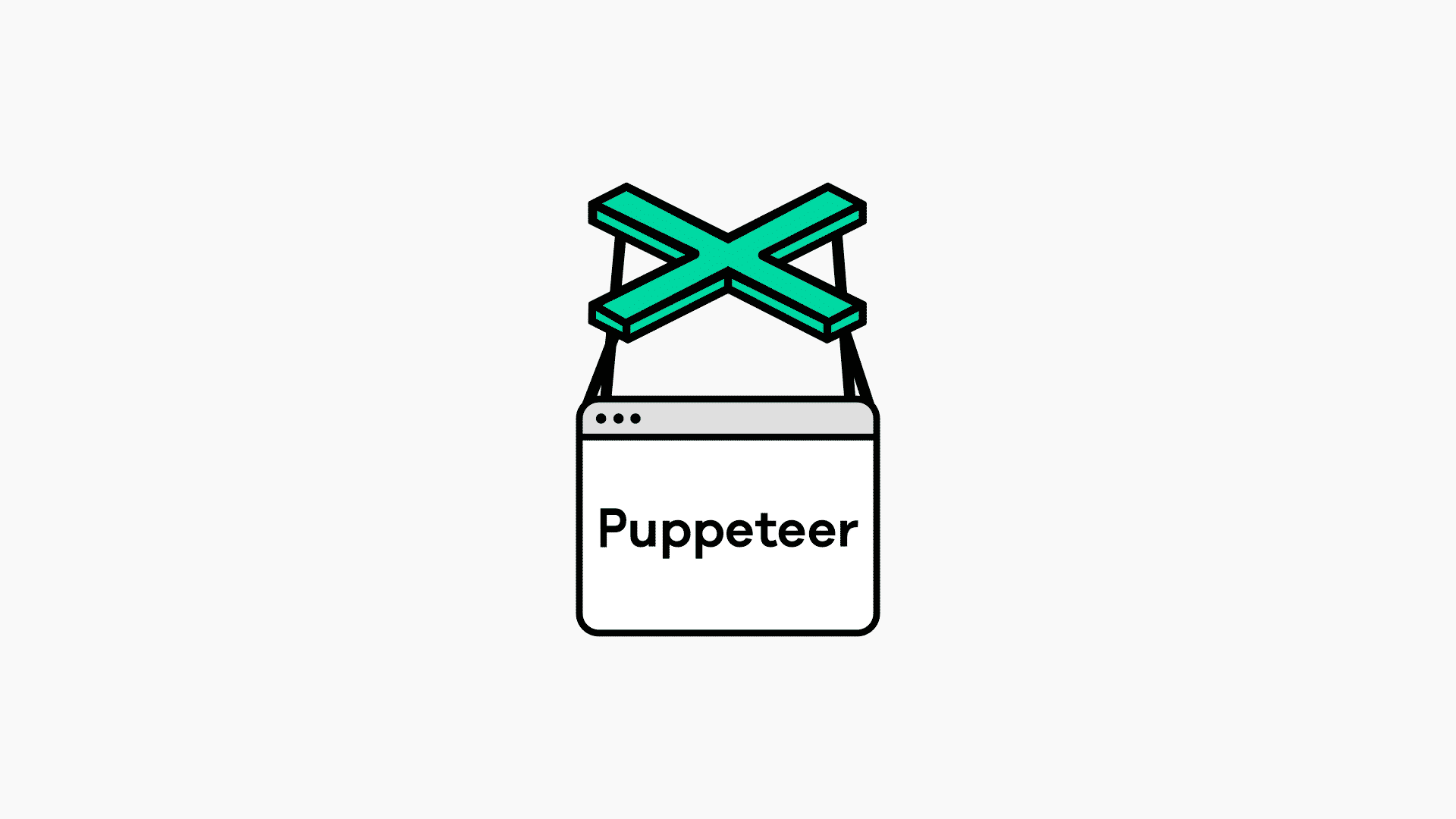 puppeteer yüksek çözünürlüklü logo, puppeteer hd logo, puppeteer hata çözümleri