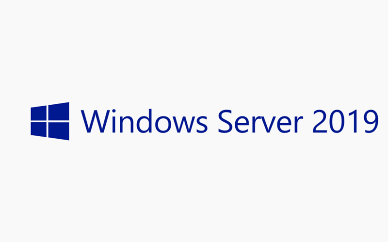 windows server 2019 logo, windows server 2019 yüksek çözünürlüklü logo