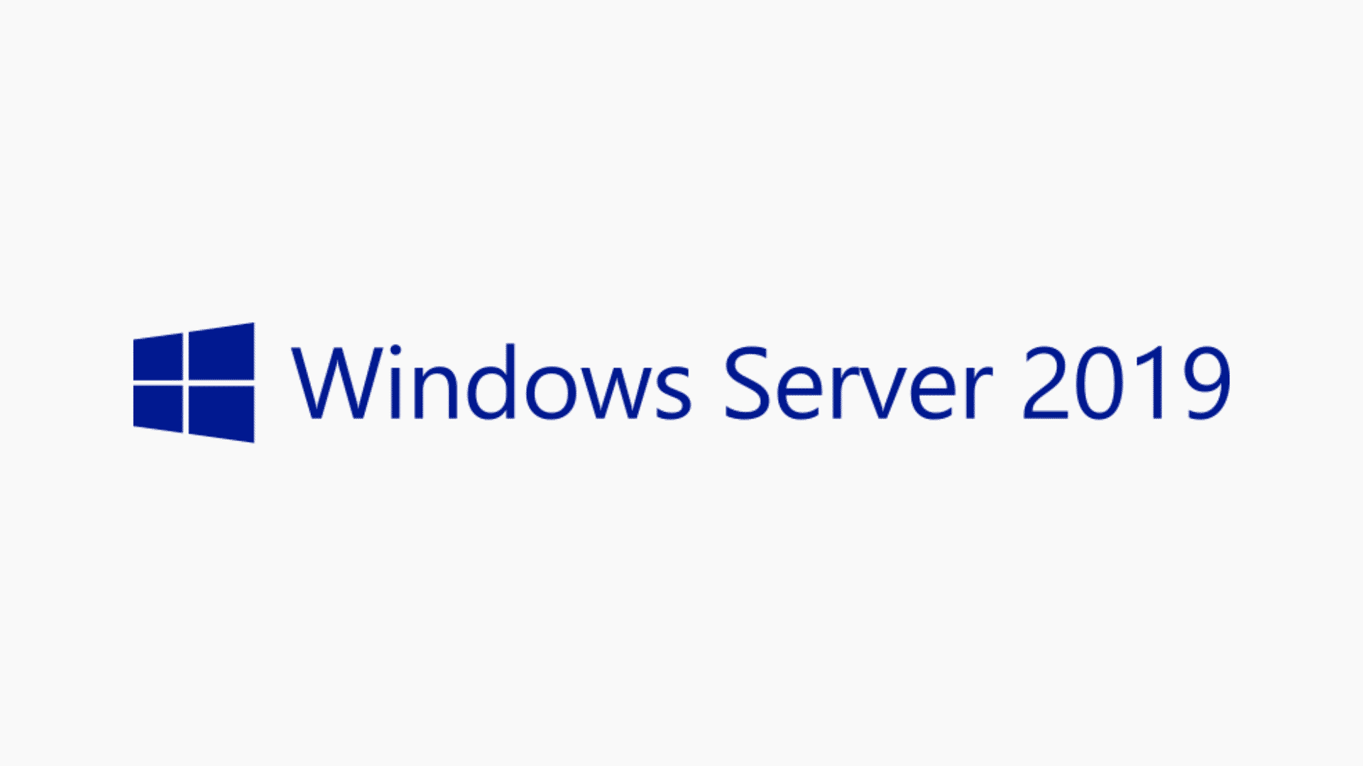 windows server 2019 logo, windows server 2019 yüksek çözünürlüklü logo