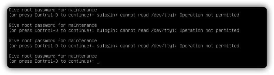 linux uefi boot partition sorunu ve onarma yöntemi 5 sulogin error, debian login error, boot sekans sorunu