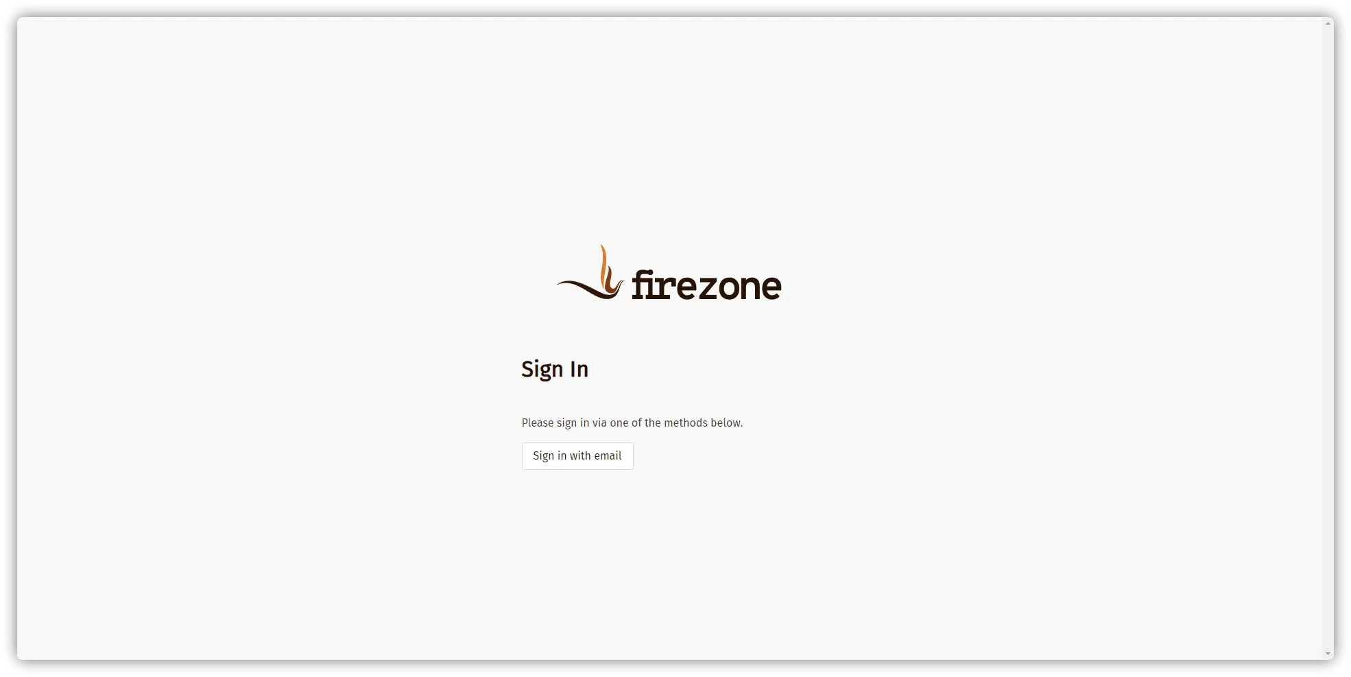firezone login ekranı, firezone vpn giriş ekranı
