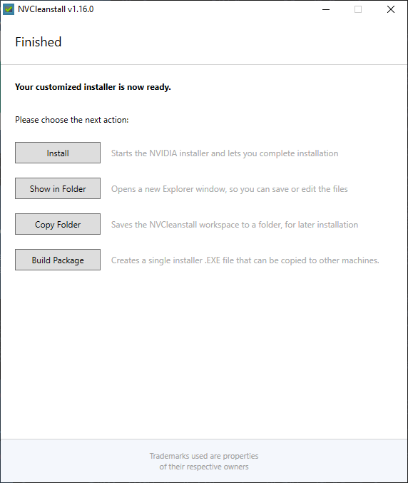 NVIDIA Sürücüsünü Kullanımınıza Göre Özelleştirin 5 nvcleanstall kurulum baslangici gorsel4