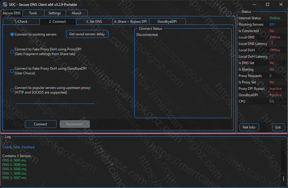 Yasaklı Sitelere Giriş: DNSveil Kullanım Rehberi 4 dnsveil connect asamasi gorsel2