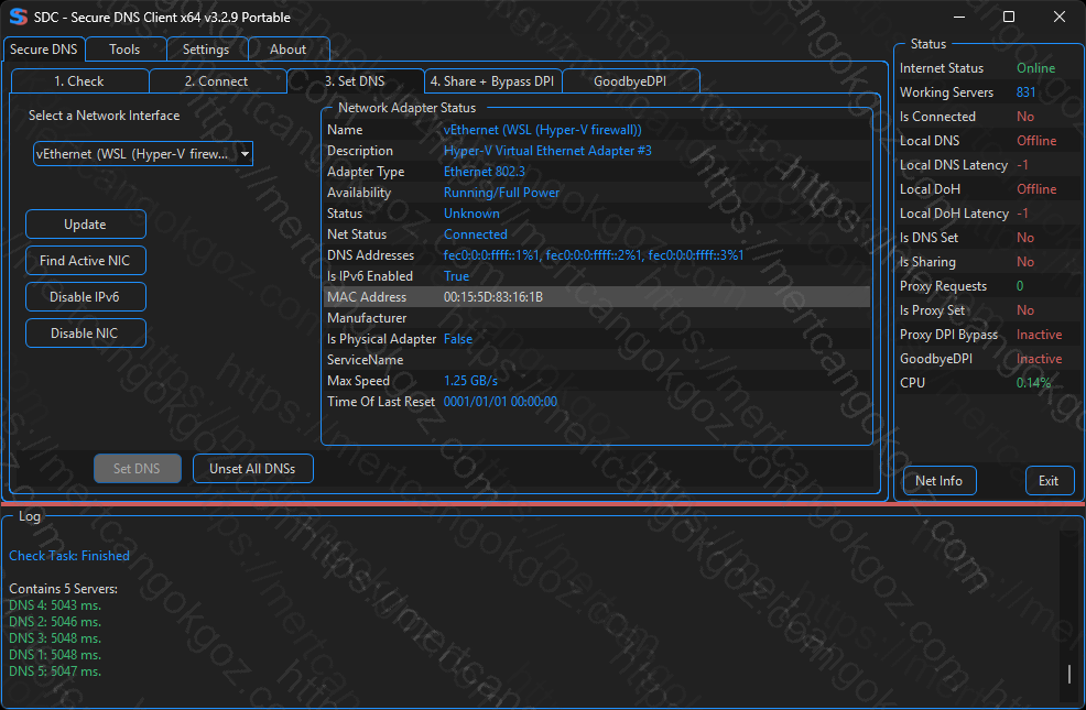 Yasaklı Sitelere Giriş: DNSveil Kullanım Rehberi 5 dnsveil set dns asama3 1