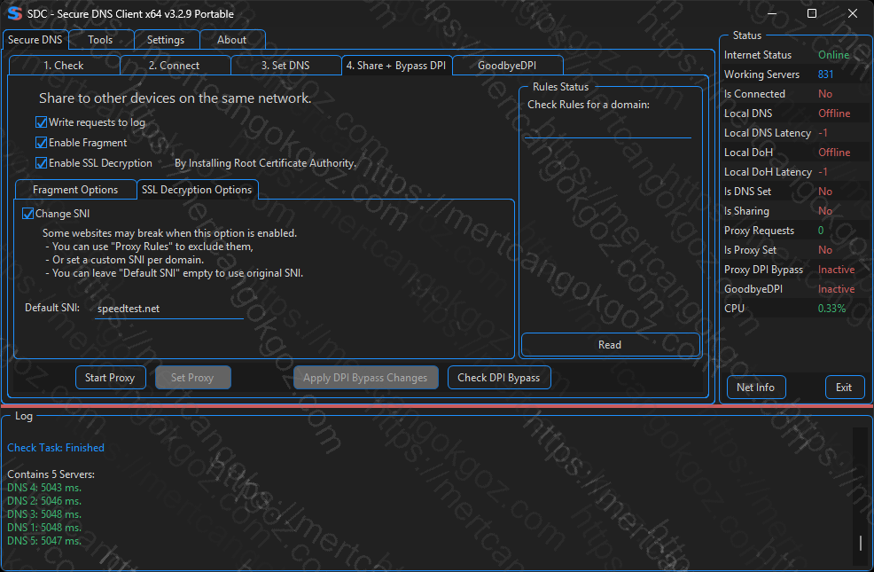 Yasaklı Sitelere Giriş: DNSveil Kullanım Rehberi 7 dnsveil sni manipulasyonu sansur gecme asamasi devami 1