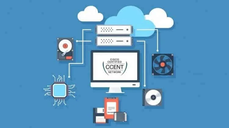 ccna eğitim, cisco network eğitimi, temsili cisco ccna ccent görseli